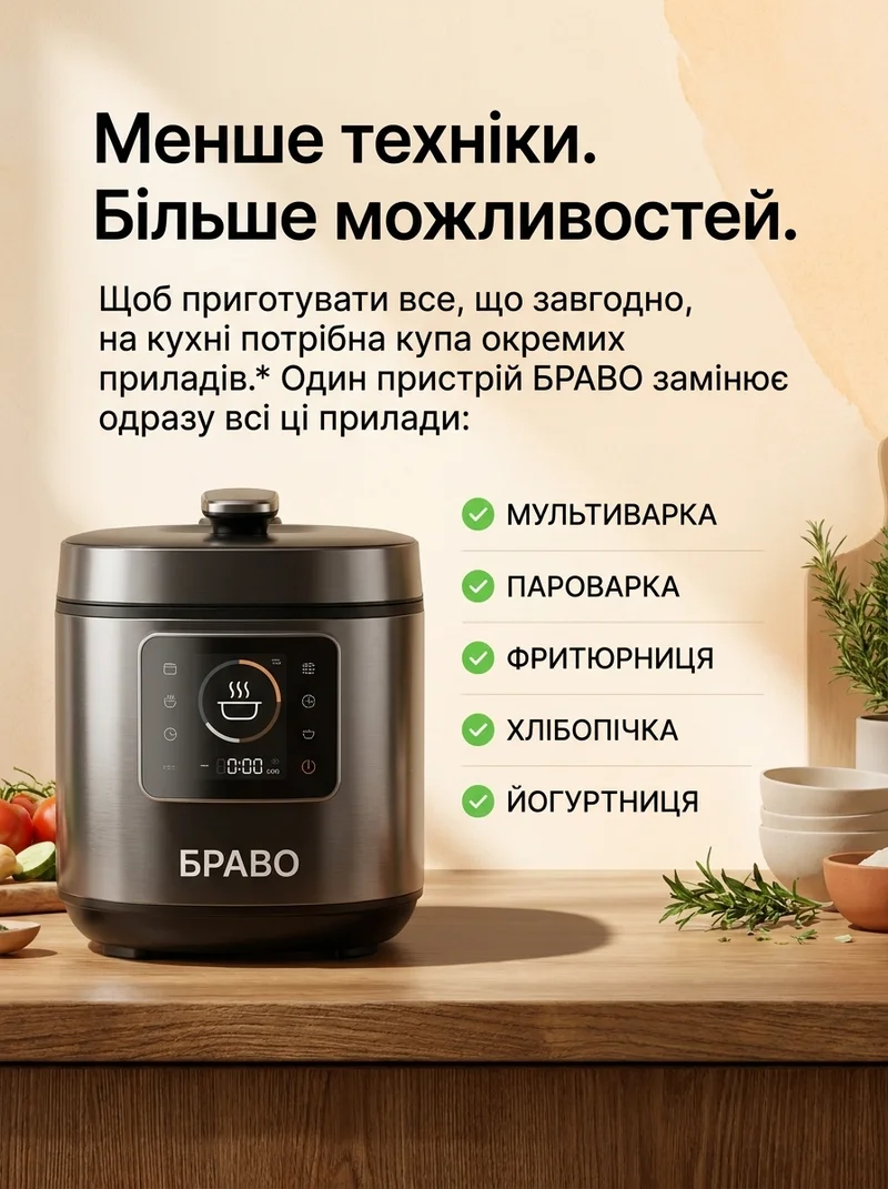 Мультиварка BRAVO