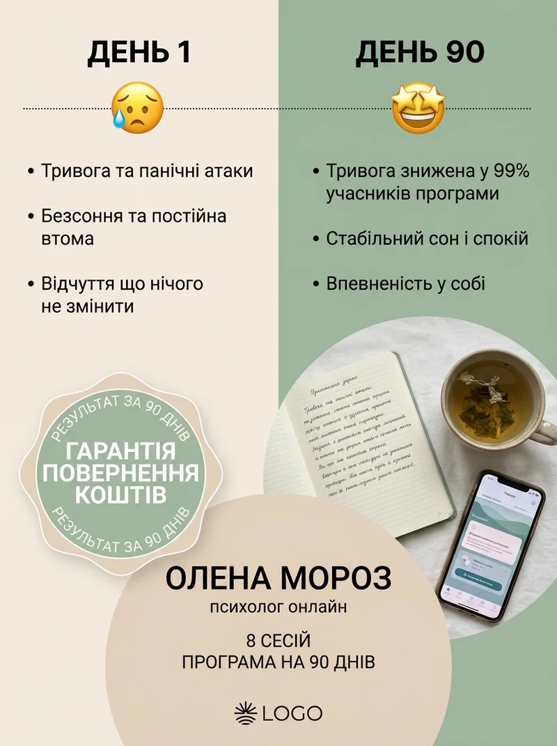 Програма Олени Мороз