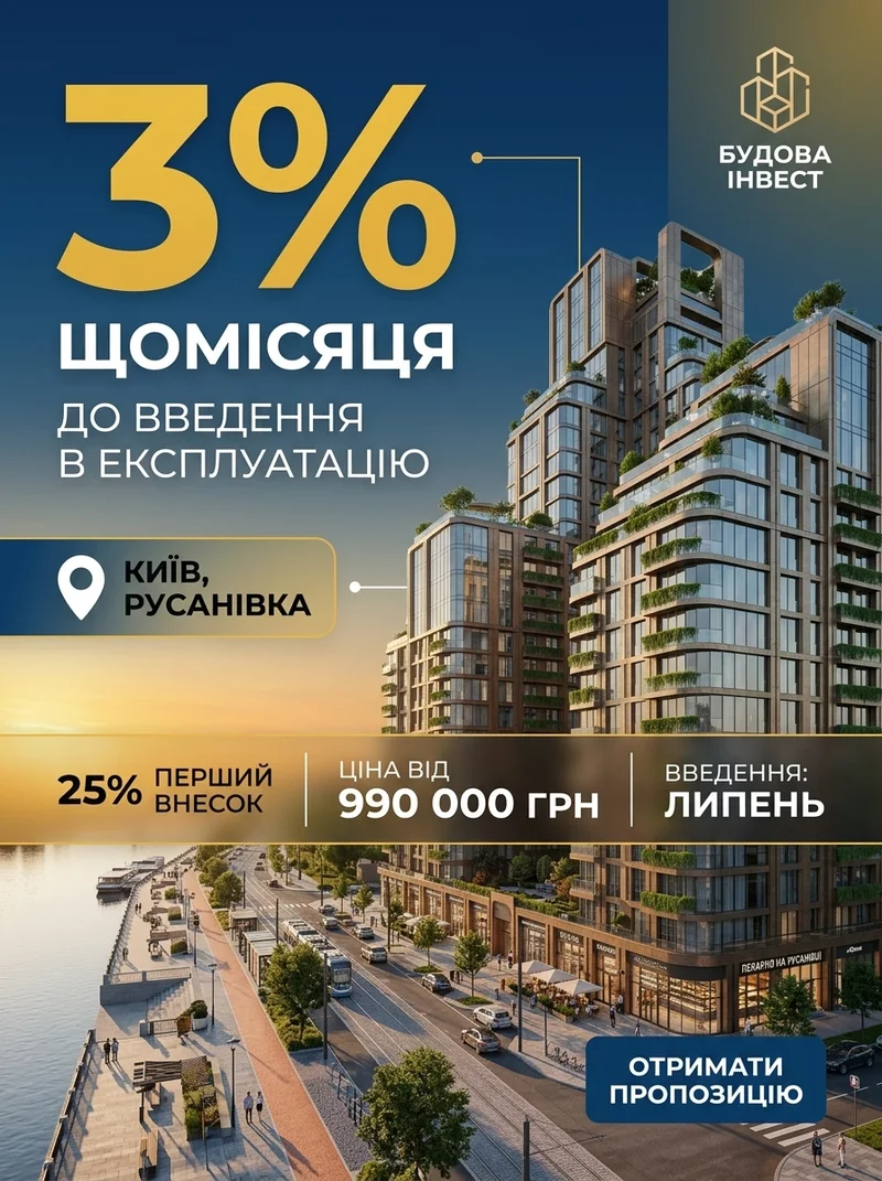 3% щомісяця