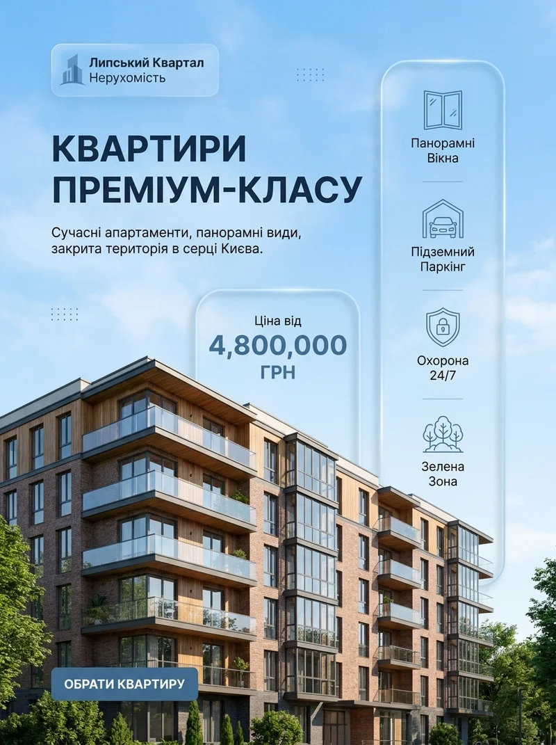 Квартири преміум-класу