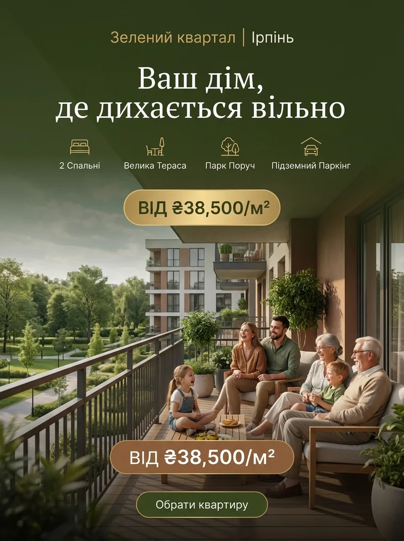 Зелений квартал Ірпінь